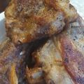 Terék Károlyné Cooksnap-ja, amikor elkészítette a(z) Fokhagymás sült oldalas receptet.