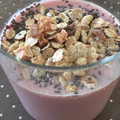 El cooksnap de Verónica cuando hizo Batido de fresa con leche vegetal.