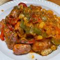 El cooksnap de Jorge Rodríguez Suárez cuando hizo Alubias blancas salteadas con salchichas y verduras.
