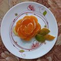 کوک اسنپ مَصی :) بعد از امتحان کردن گل با نارنگی🌺.