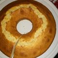 El cooksnap de LucilaLopez cuando hizo Budín de coco con dulce de leche.