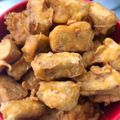Cooksnap Dapur Yusfarisyia semasa beliau membuat Tempe goreng.