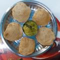 Shyamala Senthil's cooksnap of when they made பூரி மசால்.