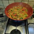 El cooksnap de Nico Benedetich cuando hizo Salteado de verduras con huevos estrellados 🍳.