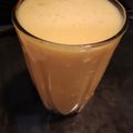 Khalida Misbah's cooksnap of when they made Mango milk shake.