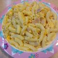 Kovácsné Deme Viktória Cooksnap-ja, amikor elkészítette a(z) Sonkás-sajtos-fokhagymás tészta receptet.