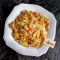 Cooksnap MinSha semasa beliau membuat Kuetiau Kungfu.