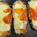El cooksnap de Letü cuando hizo Milanesas de berenjenas al horno.