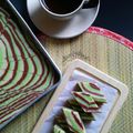 Cooksnap Julia ALeen Aireish semasa beliau membuat 👩‍🍳DESSERT : PUDING ROTI MARBLE CUTE.