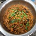 Sangita Vyas's cooksnap of when they made સૂકા ચણાનું શાક (Suka Chana Shak Recipe In Gujarati).
