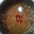 Devna Arora का कुकस्नैप जब उन्होंने फ्राई दाल (fry dal recipe in Hindi) बनाया था।