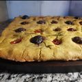 El cooksnap de Karen Zubiaurre cuando hizo Focaccia sin gluten🌺.