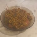 El cooksnap de Eduardo Agudo Alba cuando hizo Fideuá con cangrejos.