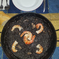 El cooksnap de Jesus Javier Campo cuando hizo Arroz negro con alioli y gambón.