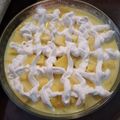 Khalida Misbah's cooksnap of when they made Mango custard.