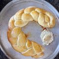 El cooksnap de Martu :0 cuando hizo Chorek (trenzas dulces armenias).