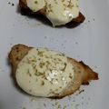 El cooksnap de noelia cuando hizo Milhojas de lomo y mozzarella.