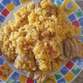 El cooksnap de Juan Manuel cuando hizo Arroz con costillas de cerdo y verduritas.