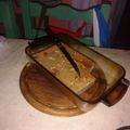 El cooksnap de Gisella Quintana cuando hizo Budín de banana, ciruelas y nueces. (Con harina de arroz 😋).