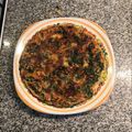 El cooksnap de Juan Pereyra cuando hizo Tortilla de hojas de remolacha.