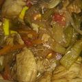 El cooksnap de Marcelo Angelone cuando hizo Chop suey (comida china).