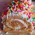 Cooksnap dari Megumi Grace Ebihara untuk resep Mocca Nougat Roll Cake