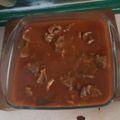 El cooksnap de Miren48 cuando hizo Lenguas de cerdo en salsa.