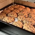 El cooksnap de Gabriela Espinosa cuando hizo Galletas de harina integral con naranja 🍊 y chocolate 🍫.
