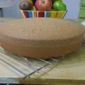 El cooksnap de Juan Andrés Martín cuando hizo Bizcochuelo o genoise (+de 15 porciones).