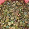 Shalu gupta का कुकस्नैप जब उन्होंने कुरकुरी भिंडी (Kurkuri Bhindi recipe in hindi) बनाया था।