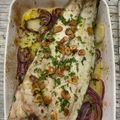 El cooksnap de Faela cuando hizo Corvina al horno.