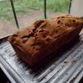 El cooksnap de Agus cuando hizo Budín de manzanas y pasas, integral y vegano.