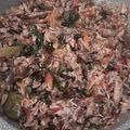 Cooksnap dari Indrawati Yustisiana untuk resep Pindang Tongkol Suwir Kemangi Pedas