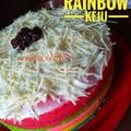 Cooksnap dari awalia fauziah untuk resep Rainbow cake(kukus)