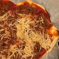Cooksnap de Pépito ; ) sur la recette Pizza à la viande hachée et aux champignons 🍕🥩🍄🧀🍕