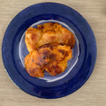 El cooksnap de @Yulbotero cuando hizo Filetes de pavo con salsa de manzana.
