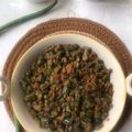 Seema Raghav का कुकस्नैप जब उन्होंने फ्रेंच बींस भाजी (french beans bhaji recipe in Hindi) बनाया था।