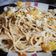 La cooksnap de Fernando Caballer Carbonell cuando cocinó Espaguetis integrales cremosos con pollo y pimiento amarillo