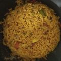 Bina Talati का कुकस्नैप जब उन्होंने तवा पुलाव (Tawa pulao recipe in Hindi) बनाया था।