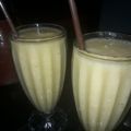 El cooksnap de Caro Ruiz Dias cuando hizo Licuado de manzana, banana y naranja.