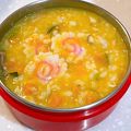 Nancy Chou 的 南瓜土雞肉片粥 cooksnap