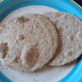 El cooksnap de Agnes Molina cuando hizo Pan pita integral al Sartén.
