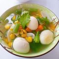 Cooksnap dari Nay's Kitchen untuk resep Sayur Sop Telur Puyuh
