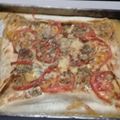 El cooksnap de Norma Chociana cuando hizo Tarta de cebolla, queso y tomate.
