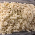 Schwarcz Anita Cooksnap-ja, amikor elkészítette a(z) Nokedli Schar Farina lisztből (Gluténmentes) receptet.