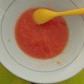 Cooksnap dari nona untuk resep Mpasi 6 bulan puree pepaya