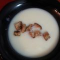 El cooksnap de Patricia Martínez cuando hizo Sencilla crema de coliflor.