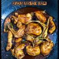 Cooksnap Dapur Yusfarisyia semasa beliau membuat Ayam Masak Bali.