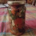 El cooksnap de Laura Barrera cuando hizo Conserva de berenjenas 🍆 y morrón rojo (antipasto).