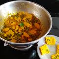Bhavnaben Adhiya 's cooksnap of when they made ગુવાર ઢોકળી નું શાક (Guvar Dhokli Shak Recipe In Gujarati).